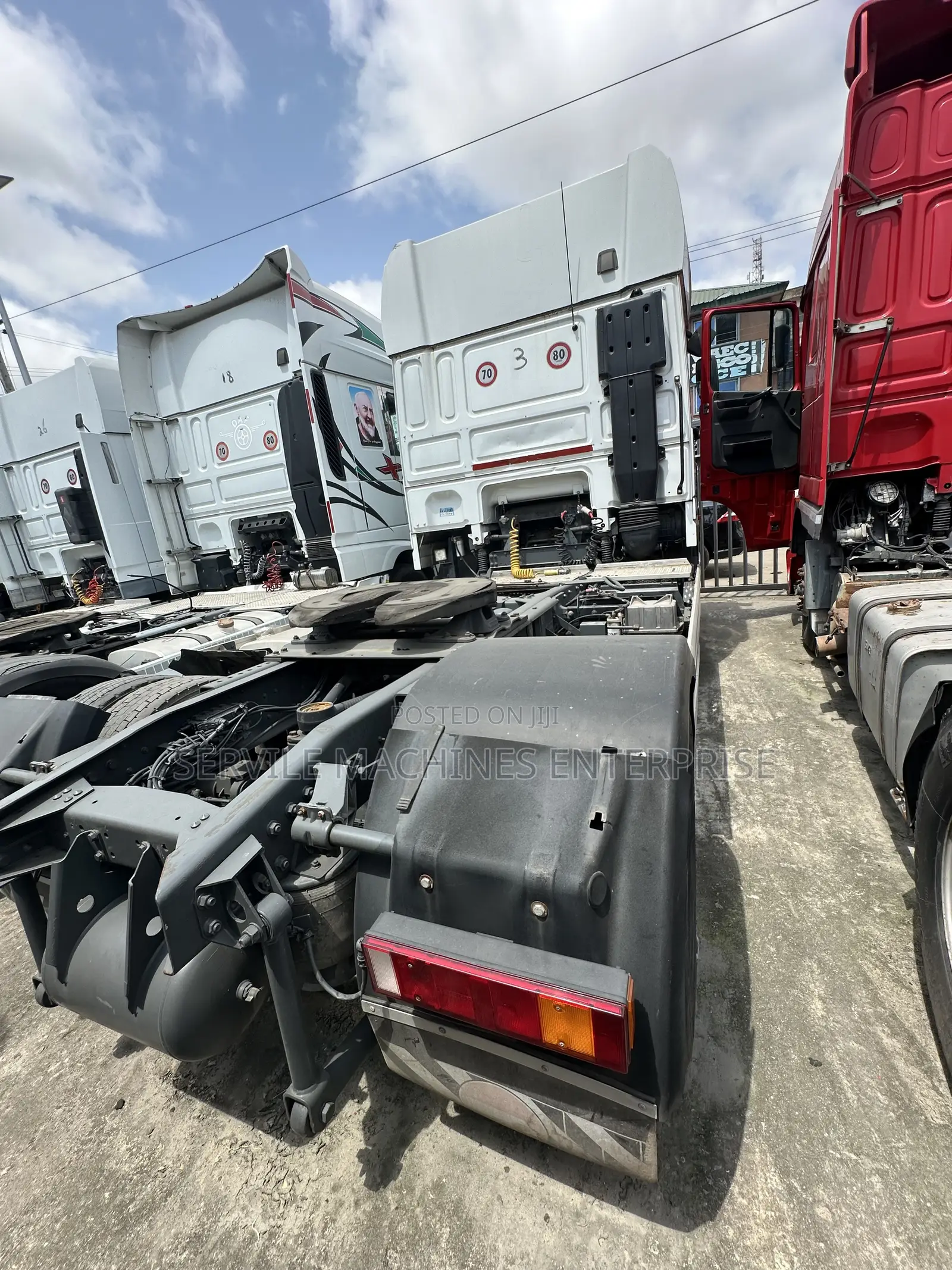 DAF Low-Bed Trucks 2012 White