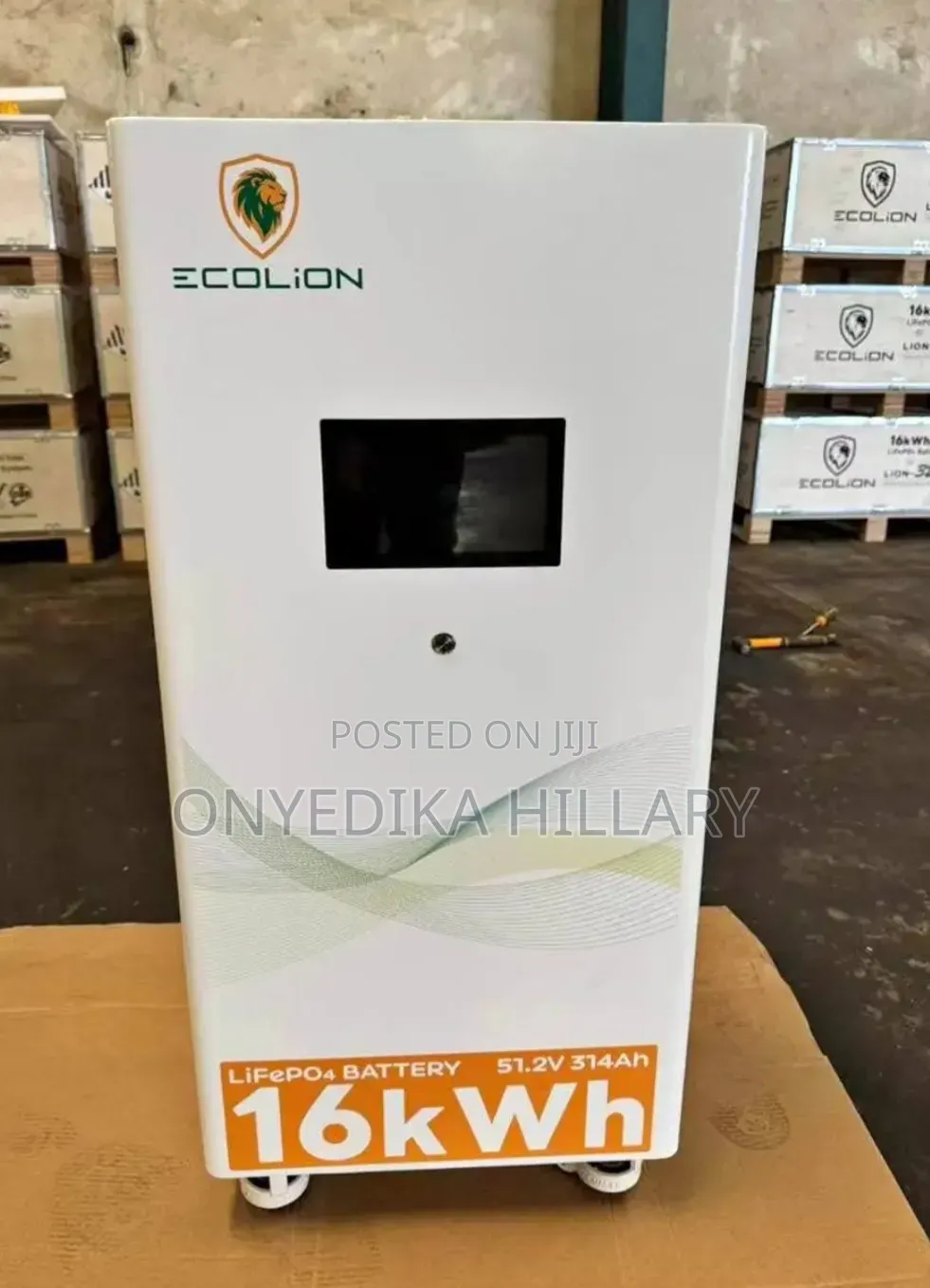 16kwh Ecolion Lithium Battery