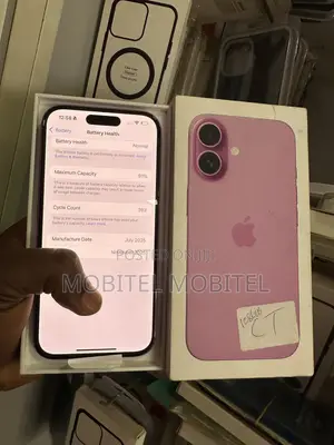 Apple iPhone 16 Plus 128 GB Pink