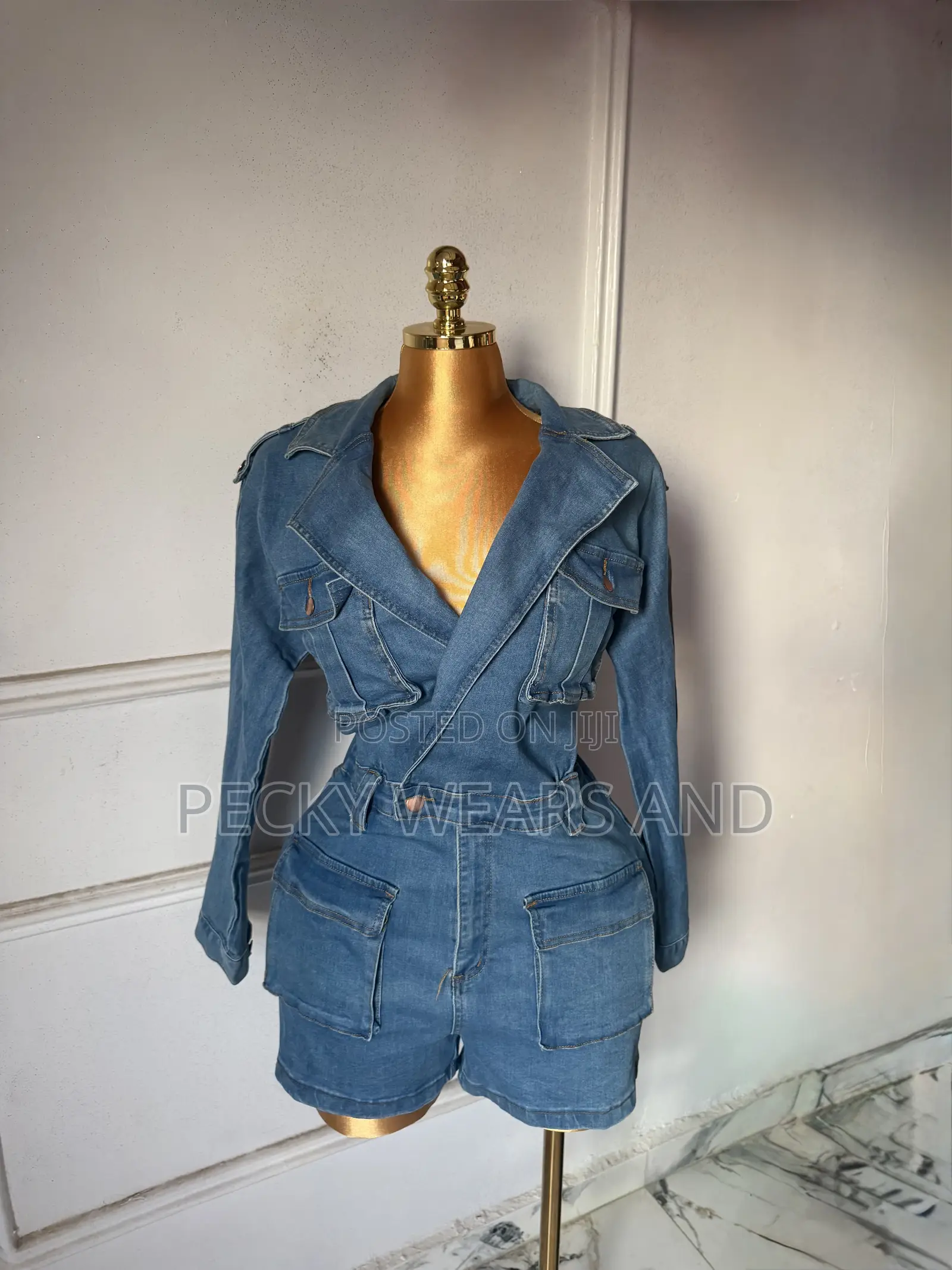 Denim Playsuit