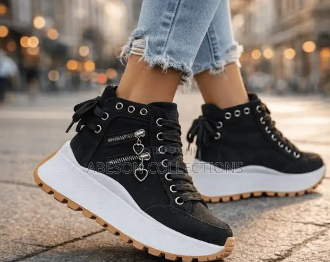 Female High Lace Up