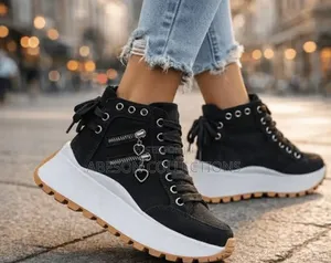 Female High Lace Up