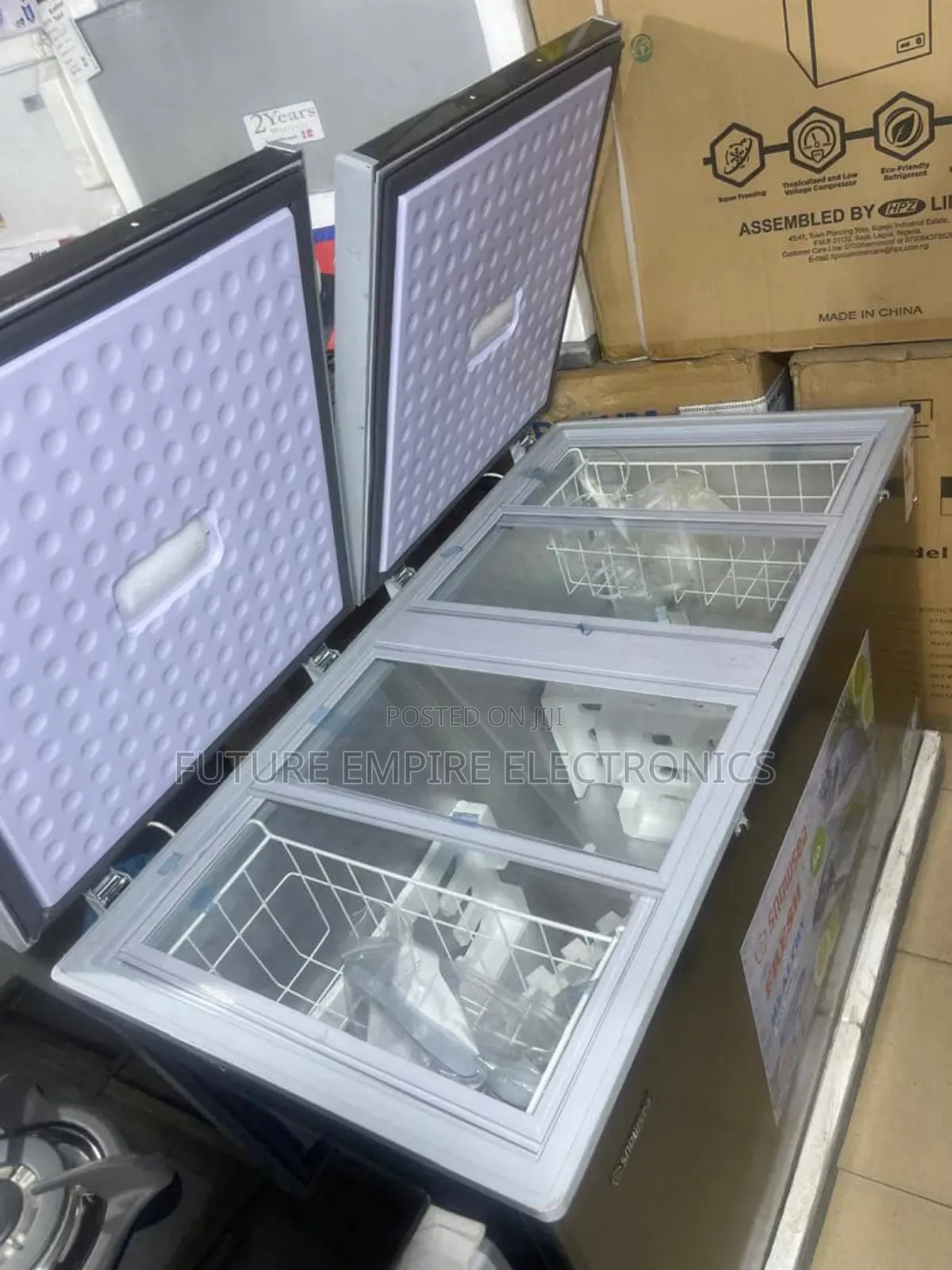 Original Model 600litrs Snowsea Freezer Smart Cooler Uplight