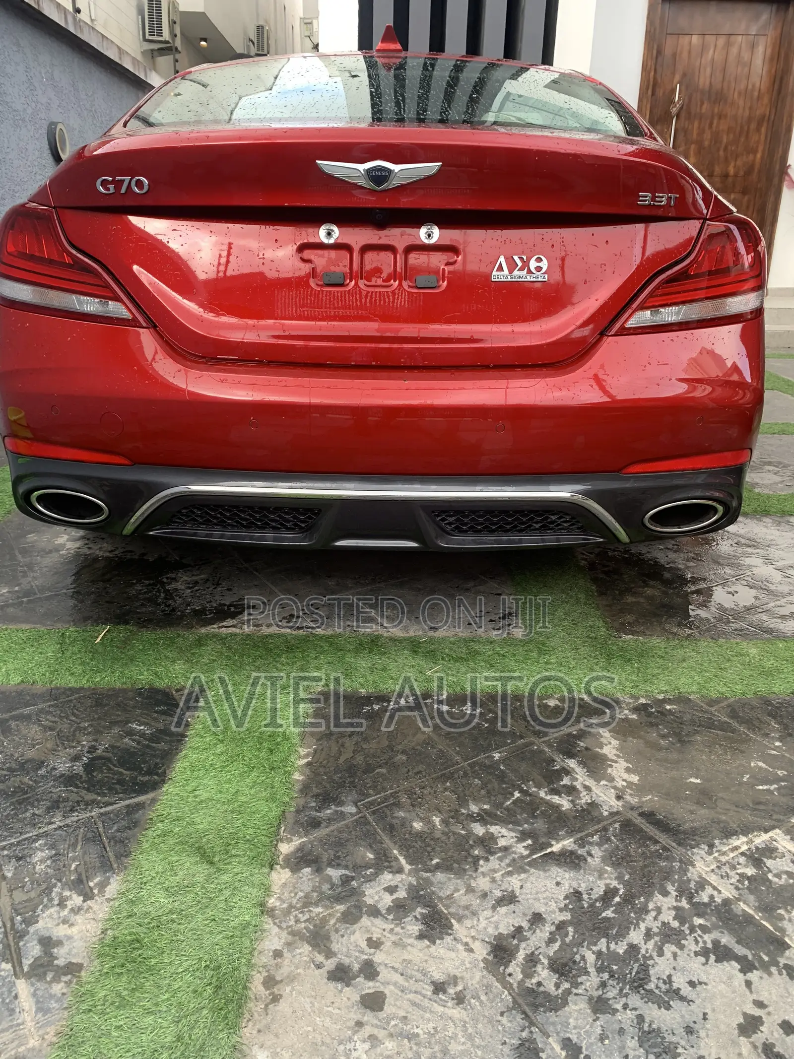 Genesis G70 3.3T Design 2019 Red