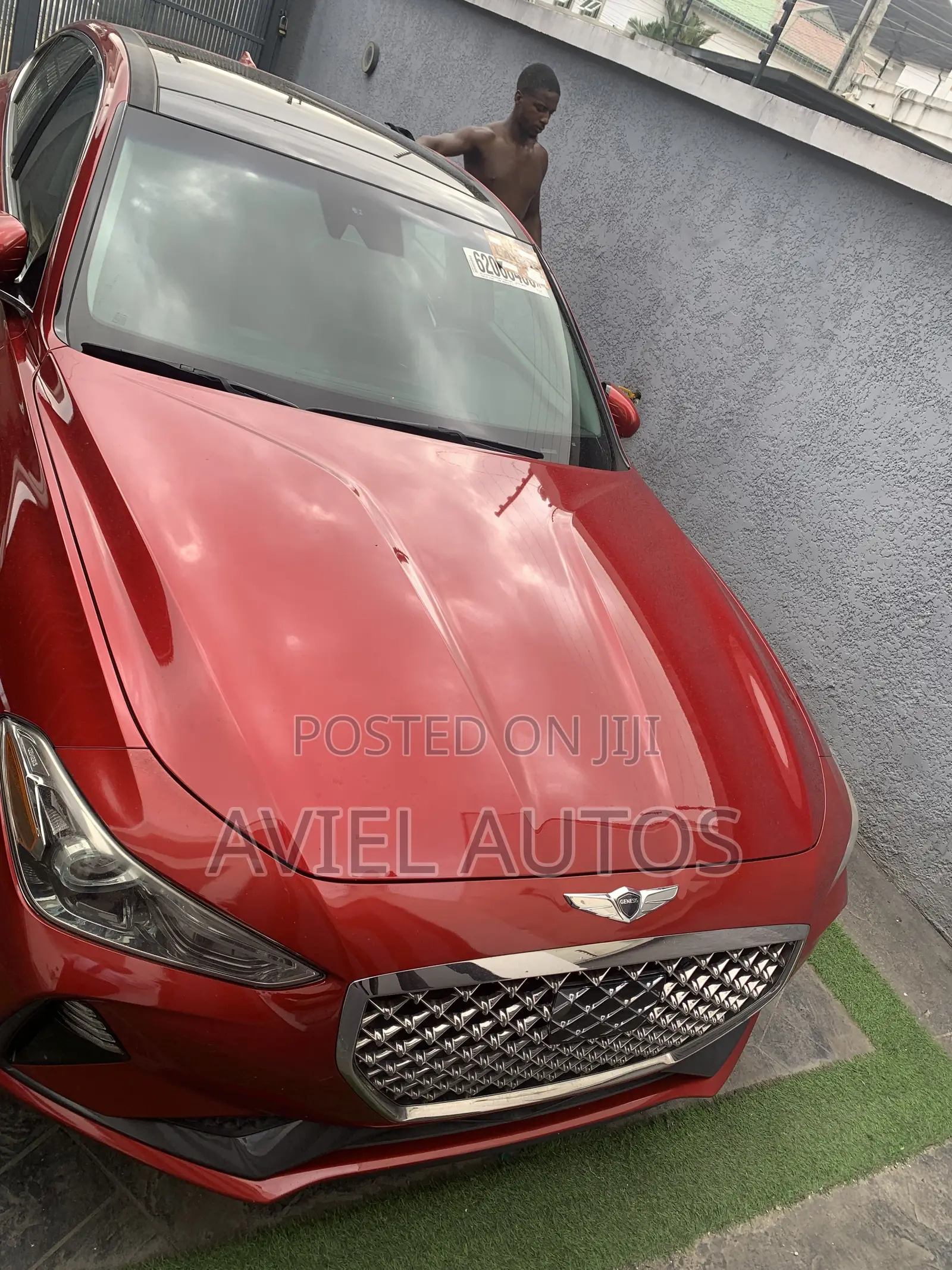 Genesis G70 3.3T Design 2019 Red