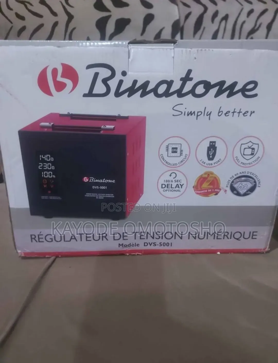 Binatone Voltage Stabilizer