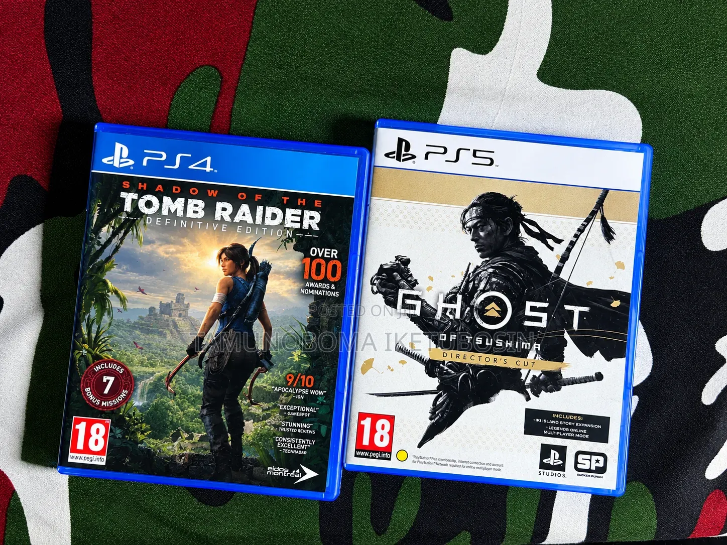 Two[2] Ps5 Games. Available as Seen