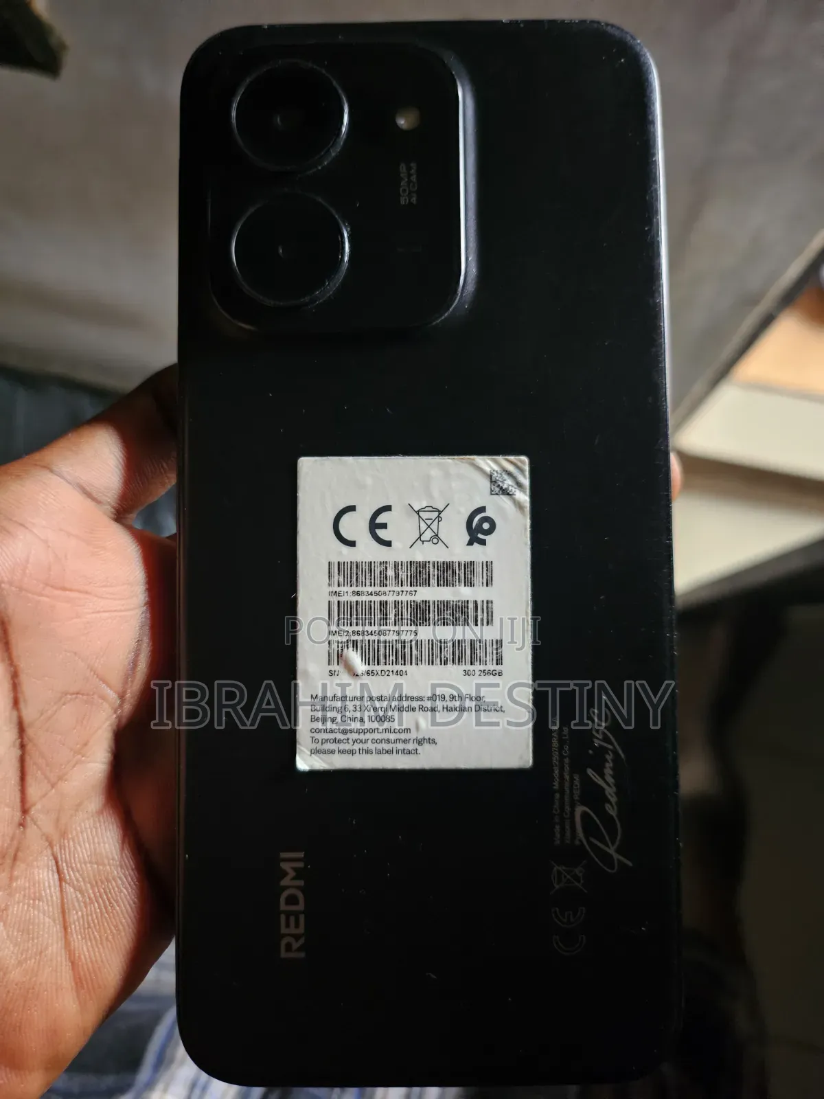 Xiaomi Redmi 15C 256 GB Black