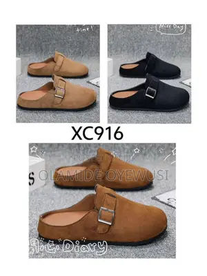 Men Birkenstock Slippers - Black Brown Nude - Sizes 41 to 45