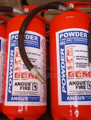 Angus 6kg ABC Dry Powder Fire Extinguisher