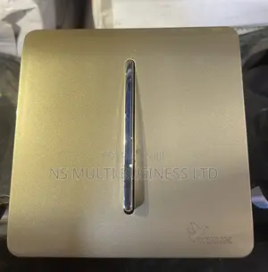 Slim Button Gold Sockets and Switches