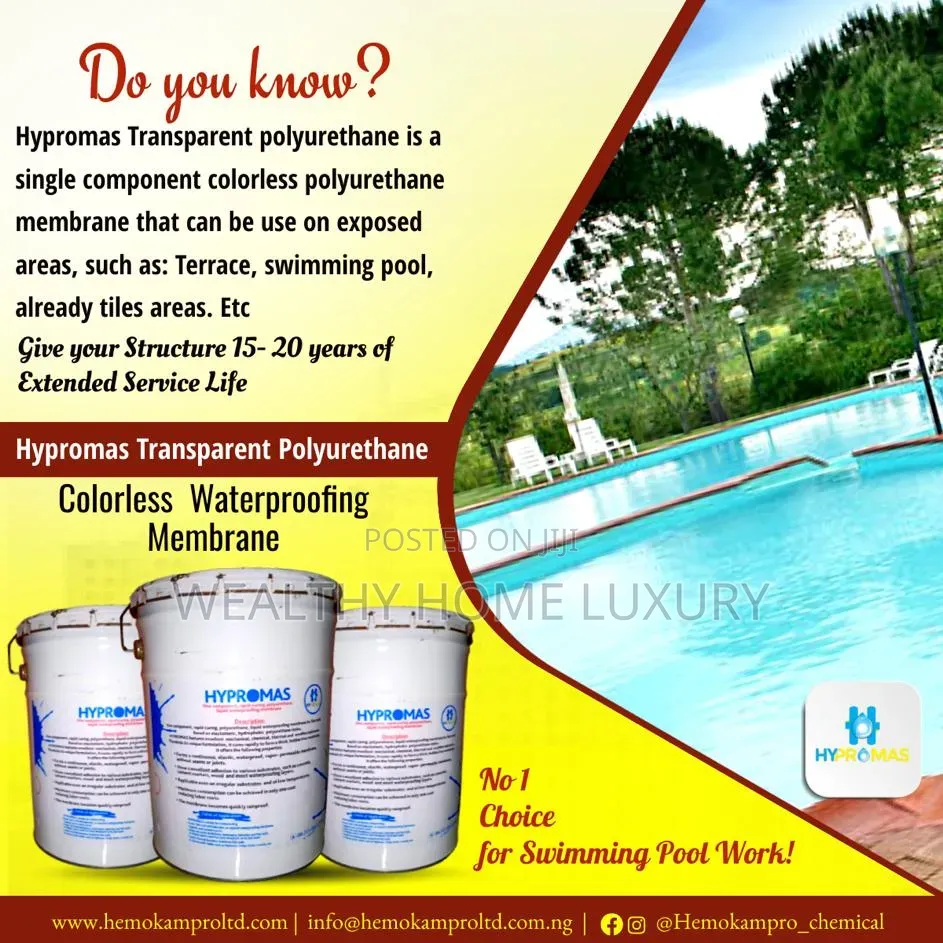 Hypromas Heat-Insulating Polyurethane Waterproofing Primer Transparent