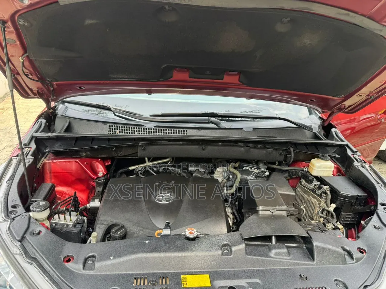 Toyota Highlander 2018 Burgundy