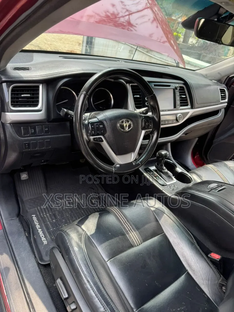 Toyota Highlander 2018 Burgundy