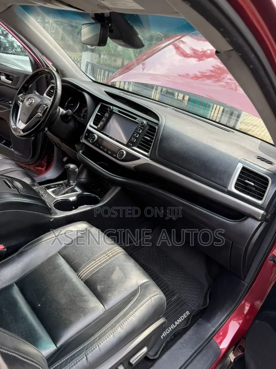 Toyota Highlander 2018 Burgundy