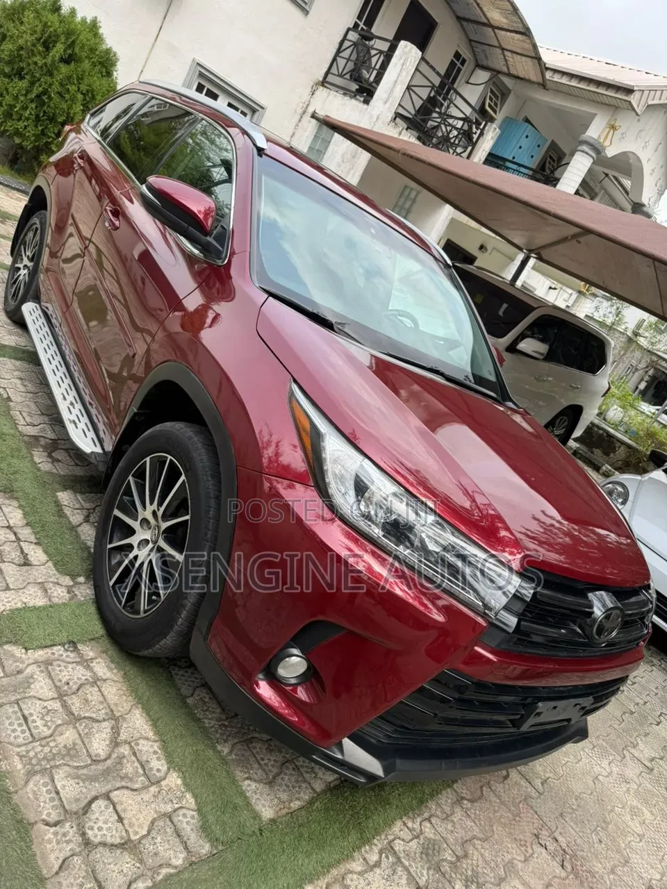 Toyota Highlander 2018 Burgundy