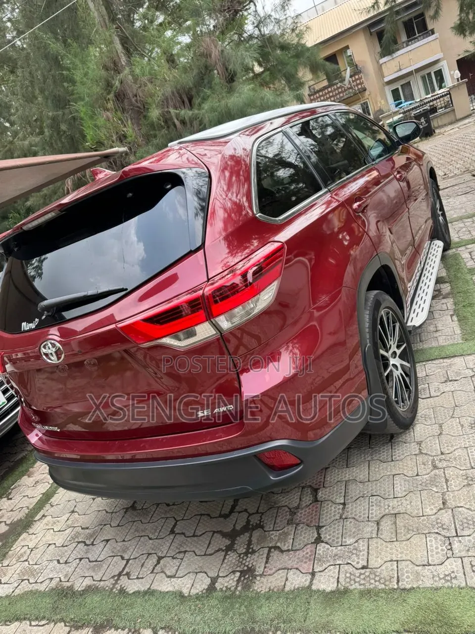 Toyota Highlander 2018 Burgundy