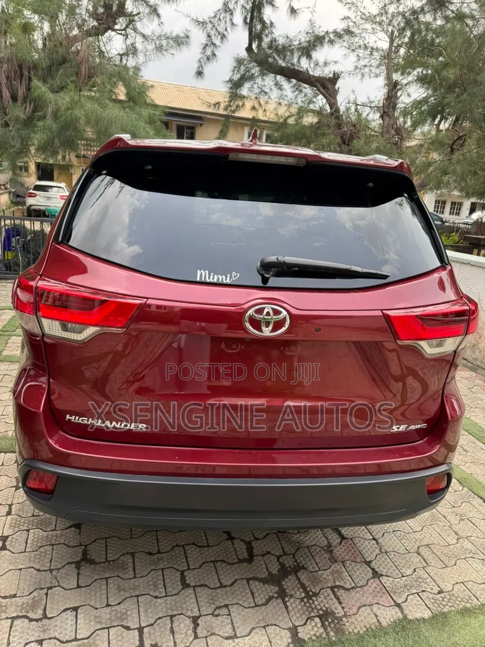 Toyota Highlander 2018 Burgundy