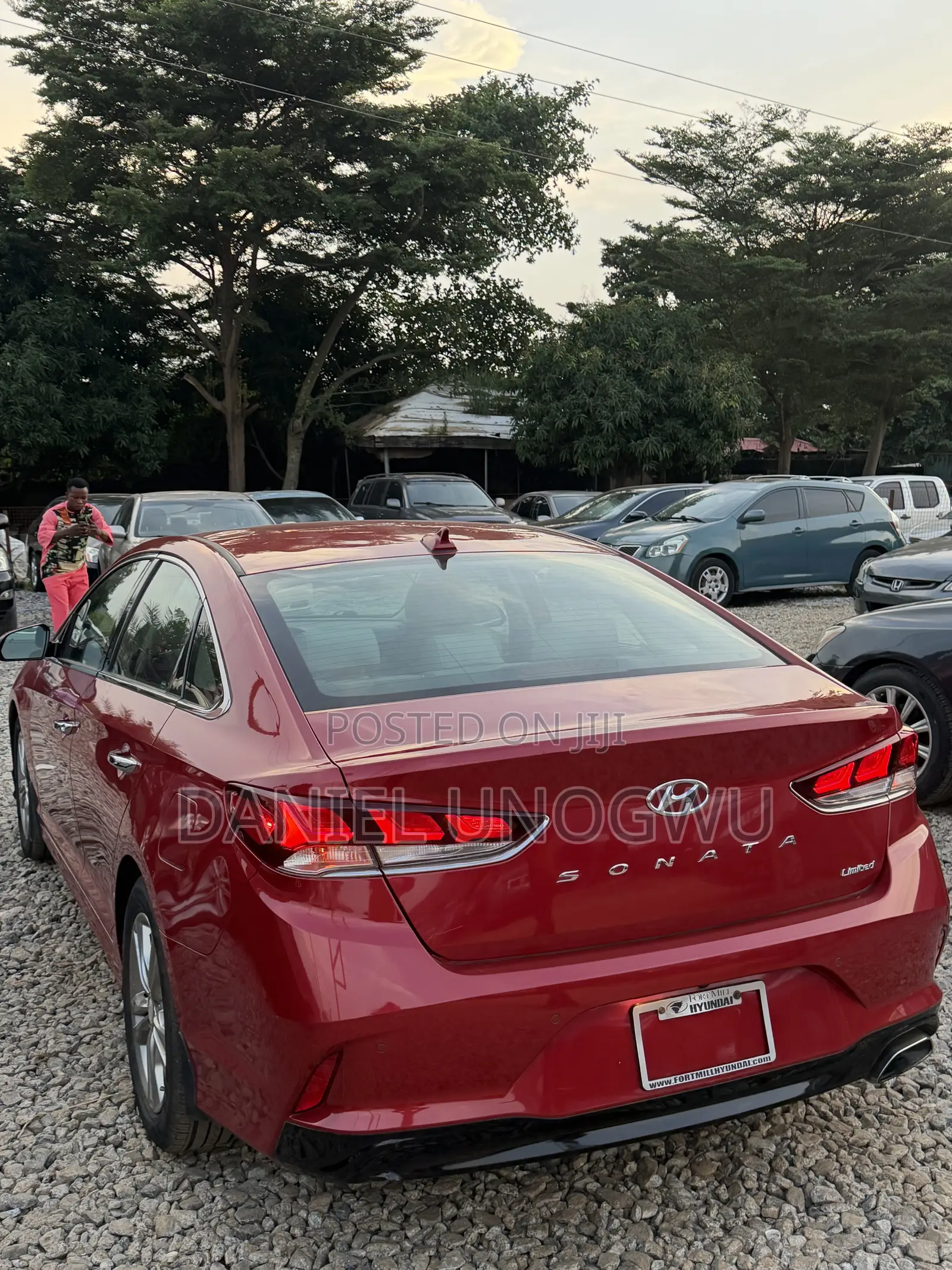 Hyundai Sonata 2017 Red