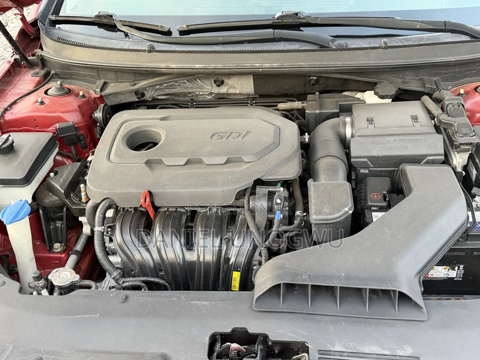 Hyundai Sonata 2017 Red