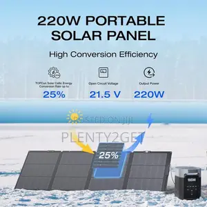 ECOFLOW DELTA 3 2000 Air Portable Power Station With 220W Solar Panel