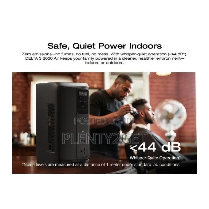 ECOFLOW DELTA 3 2000 Air Portable Power Station With 220W Solar Panel