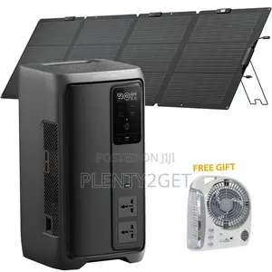 ECOFLOW DELTA 3 2000 Air Portable Power Station With 220W Solar Panel