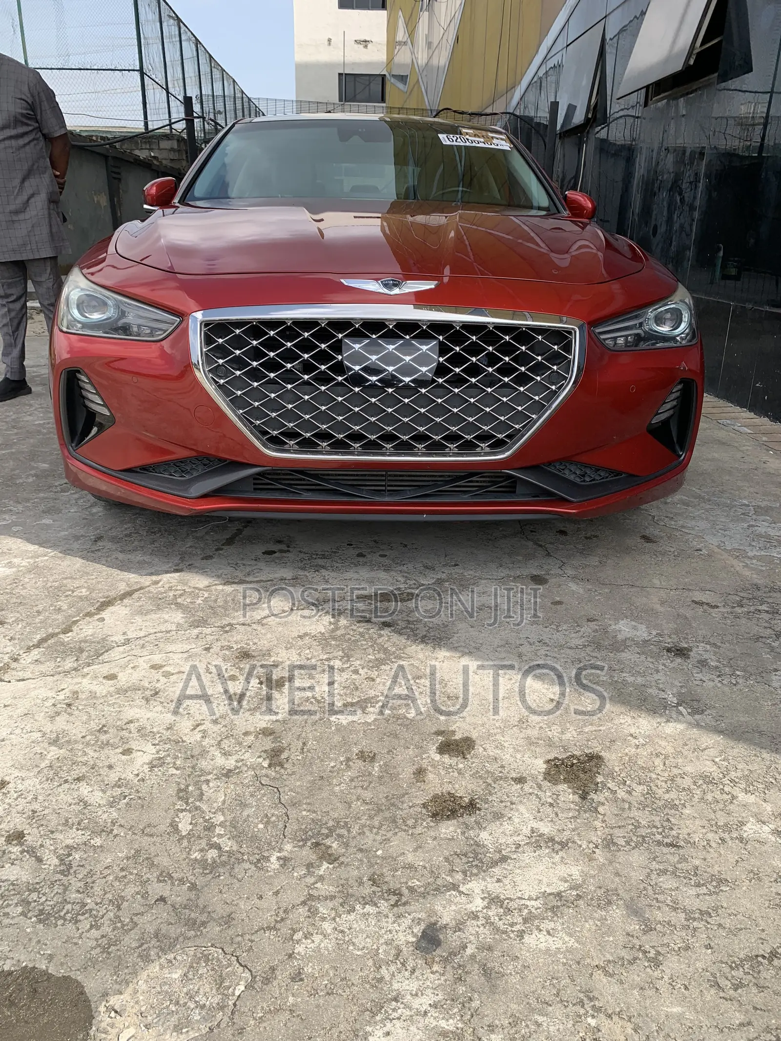 Genesis G70 3.3T Design 2019 Red