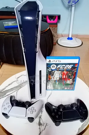Ps5 Slim With Fc-26 & 2pads Version-13.60 Ps5 Slim With Fc-25 & 2pad