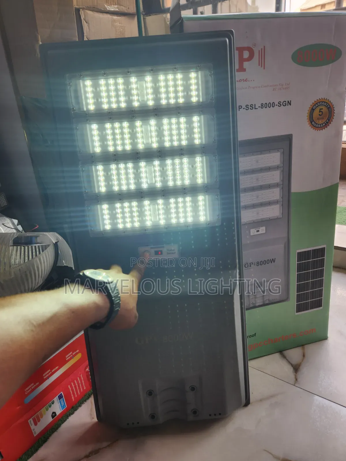 8000watt Industrial Solar Street Light
