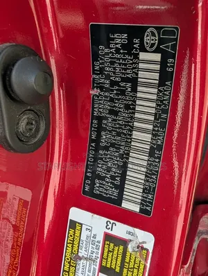 Toyota Corolla 2009 Red