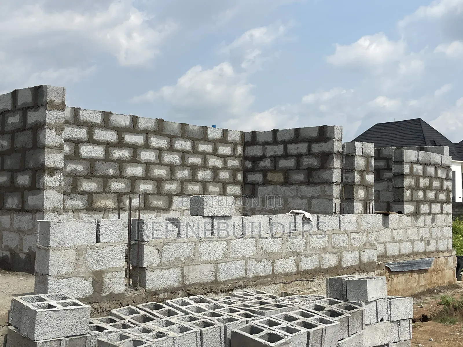Engineer on Building Site