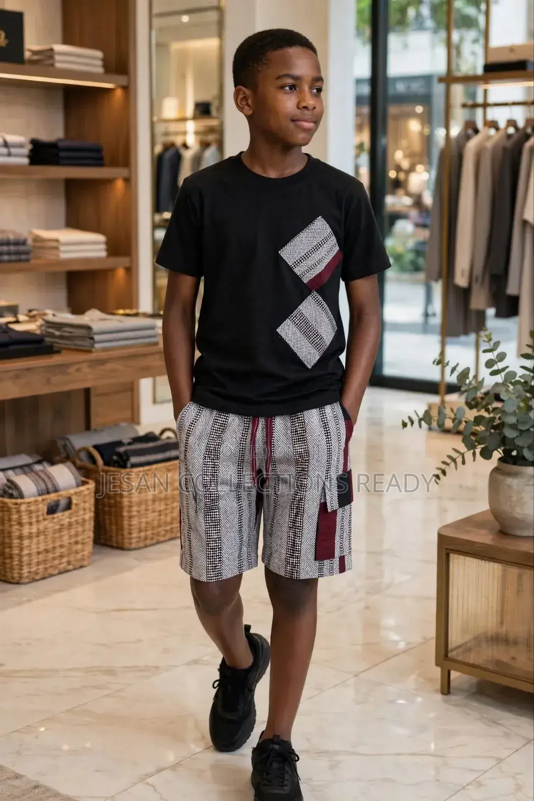 2pcs Unisex Cargo Shorts