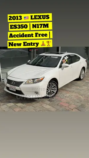 Lexus ES 350 FWD 2013 White