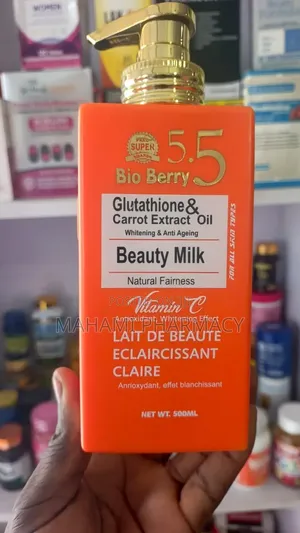 Bio Berry 5.5 Glutathione & Carrot Extract Beauty Milk – 500ml
