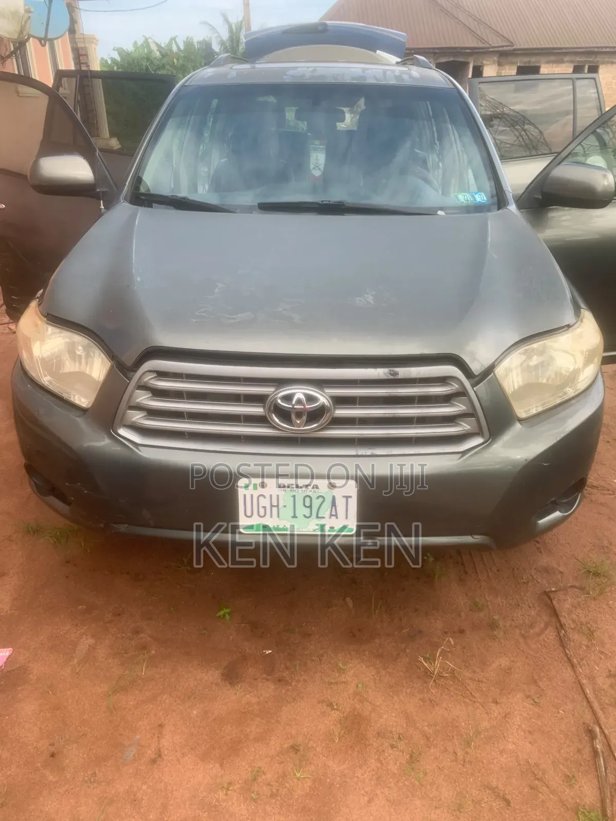 Toyota Highlander 2008 Gray