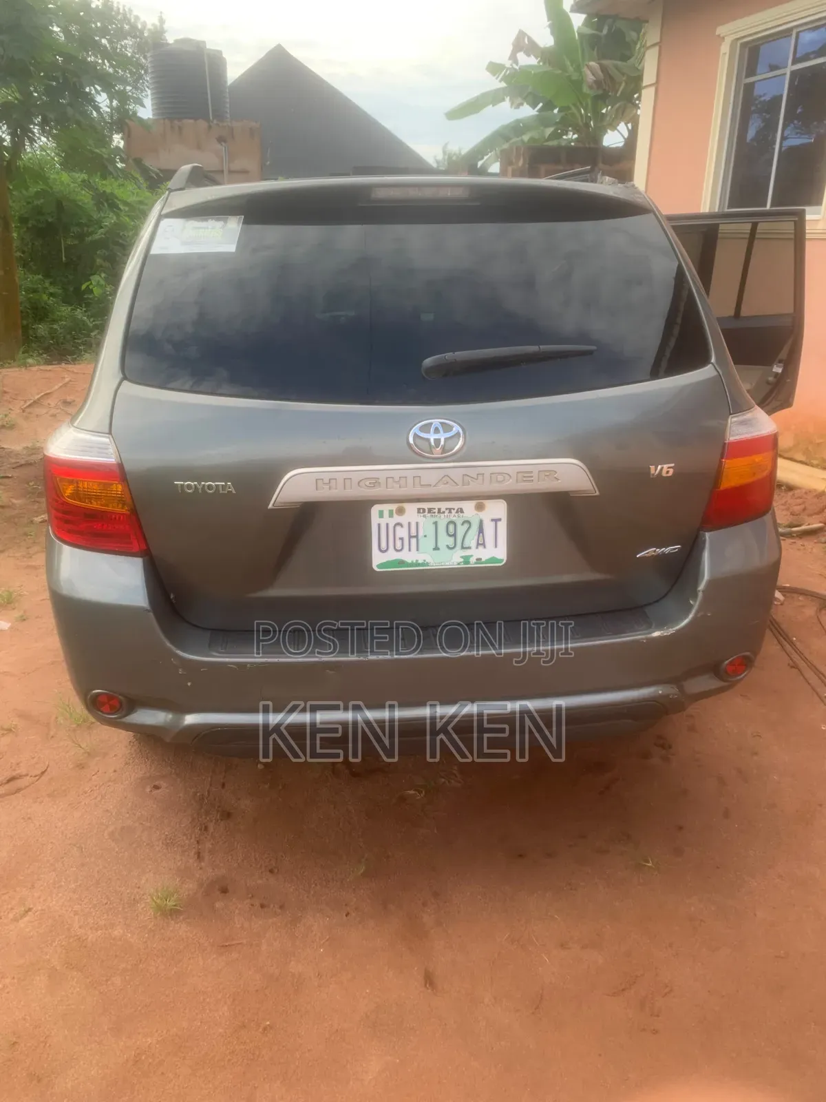 Toyota Highlander 2008 Gray
