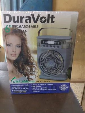 Rechargeable Mist/AC Fan