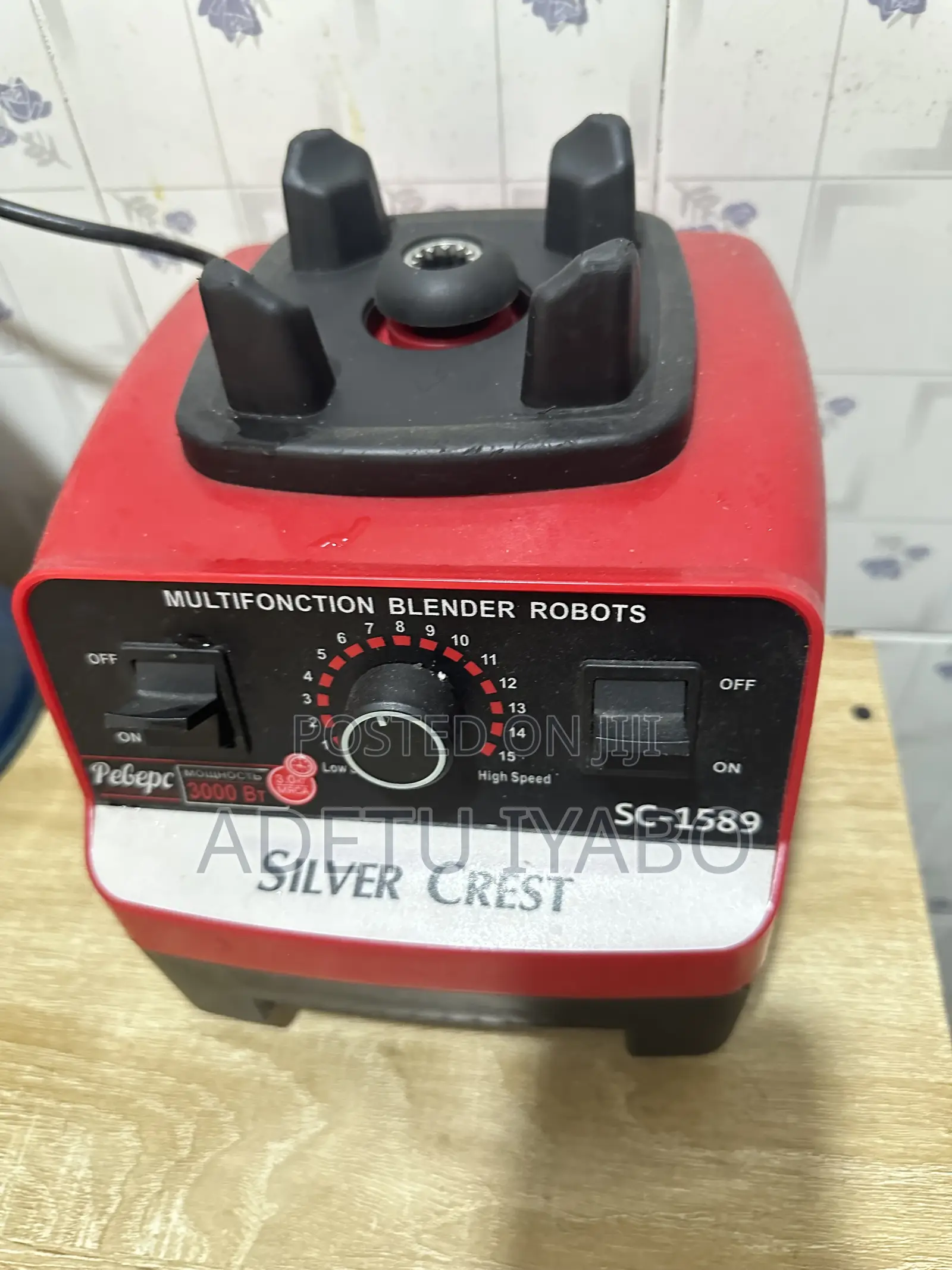 Silver Crest Blender 1000w