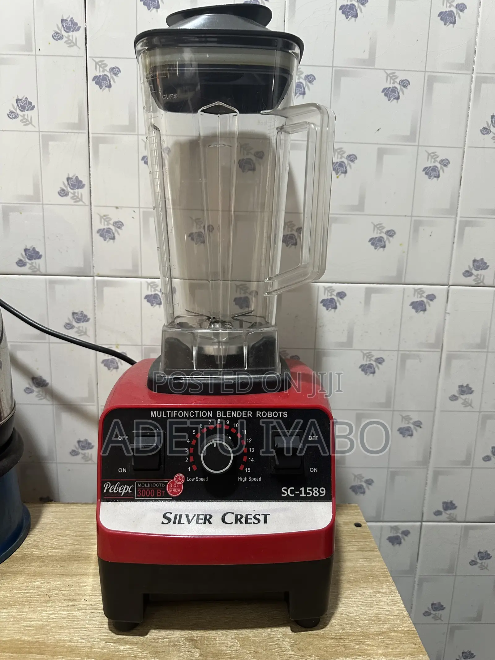 Silver Crest Blender 1000w