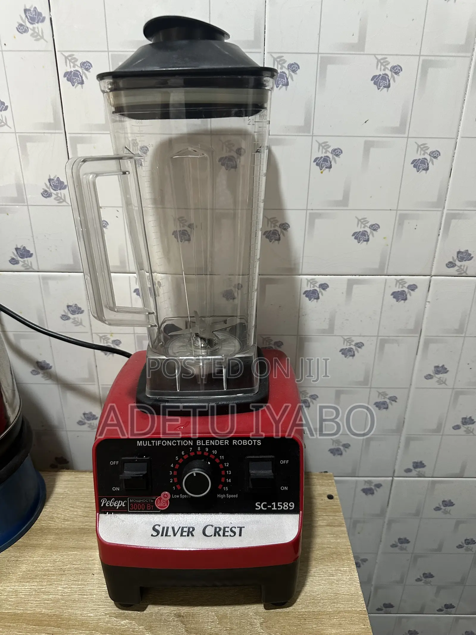 Silver Crest Blender 1000w