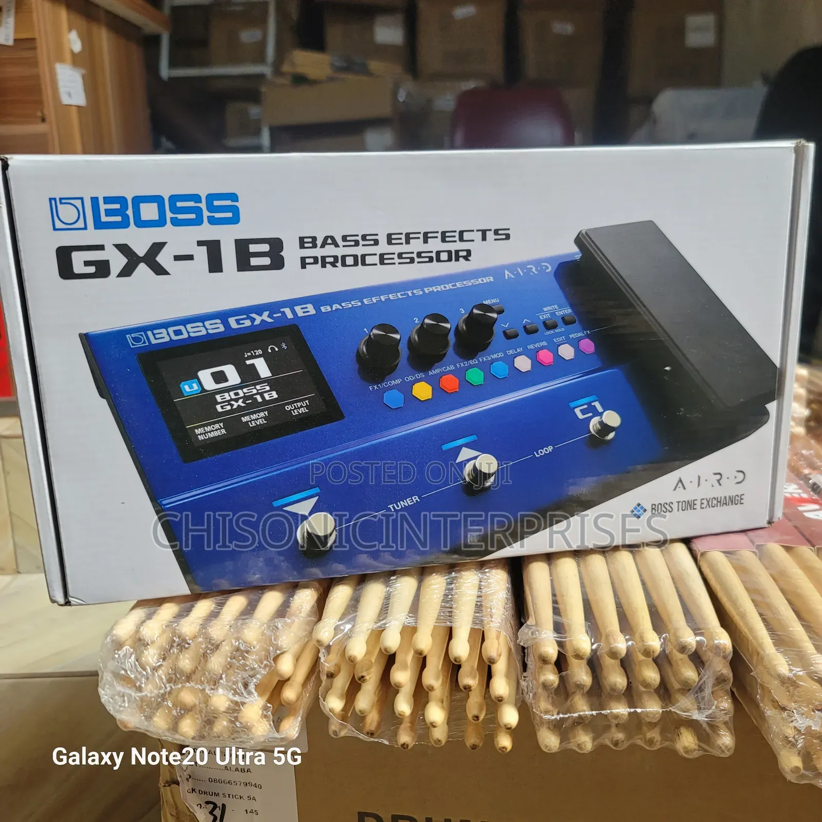 GX 1B Bass Effects Processor