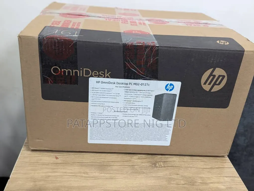 New Desktop Computer HP 32GB AMD Ryzen 7 SSD 1T