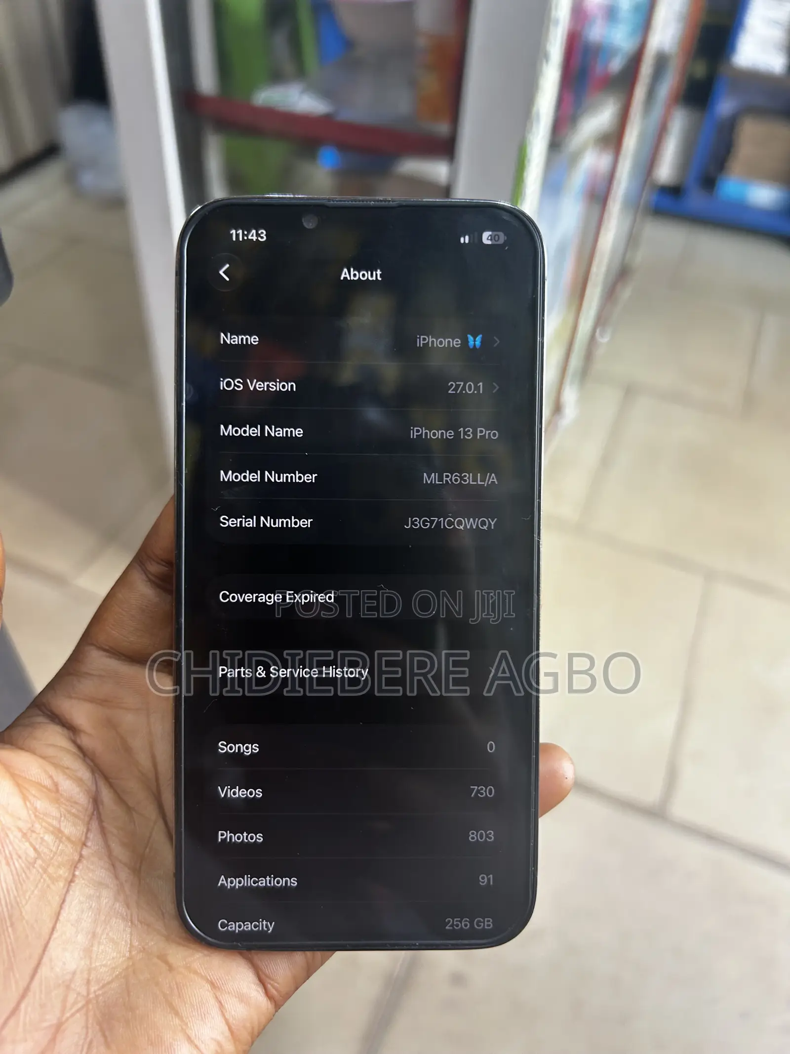Apple iPhone 13 Pro 256 GB Black