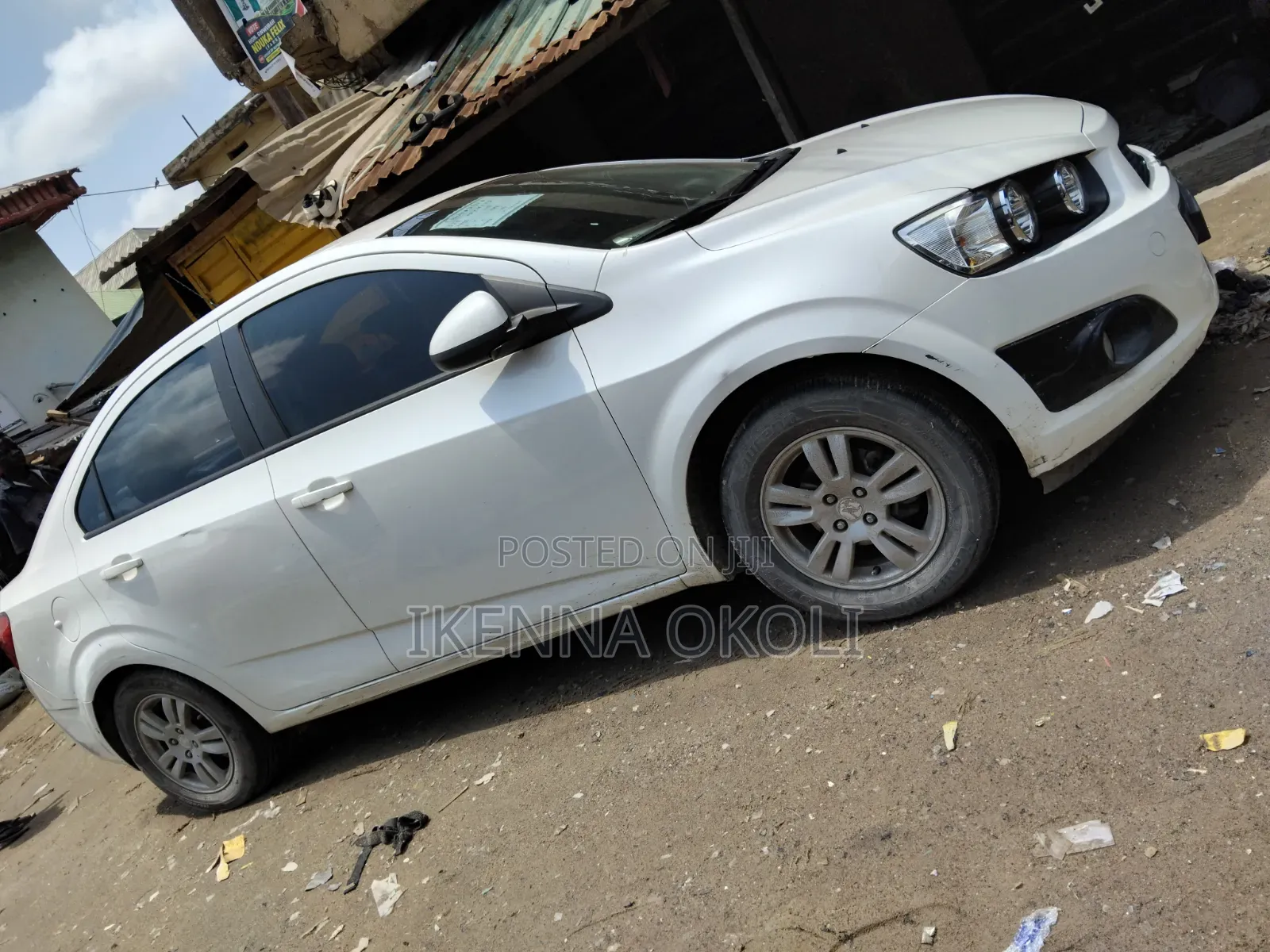 Chevrolet Aveo 2013 White