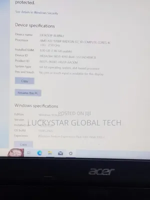 Laptop Acer Aspire E15 8GB AMD Ryzen 7 SSD 256GB
