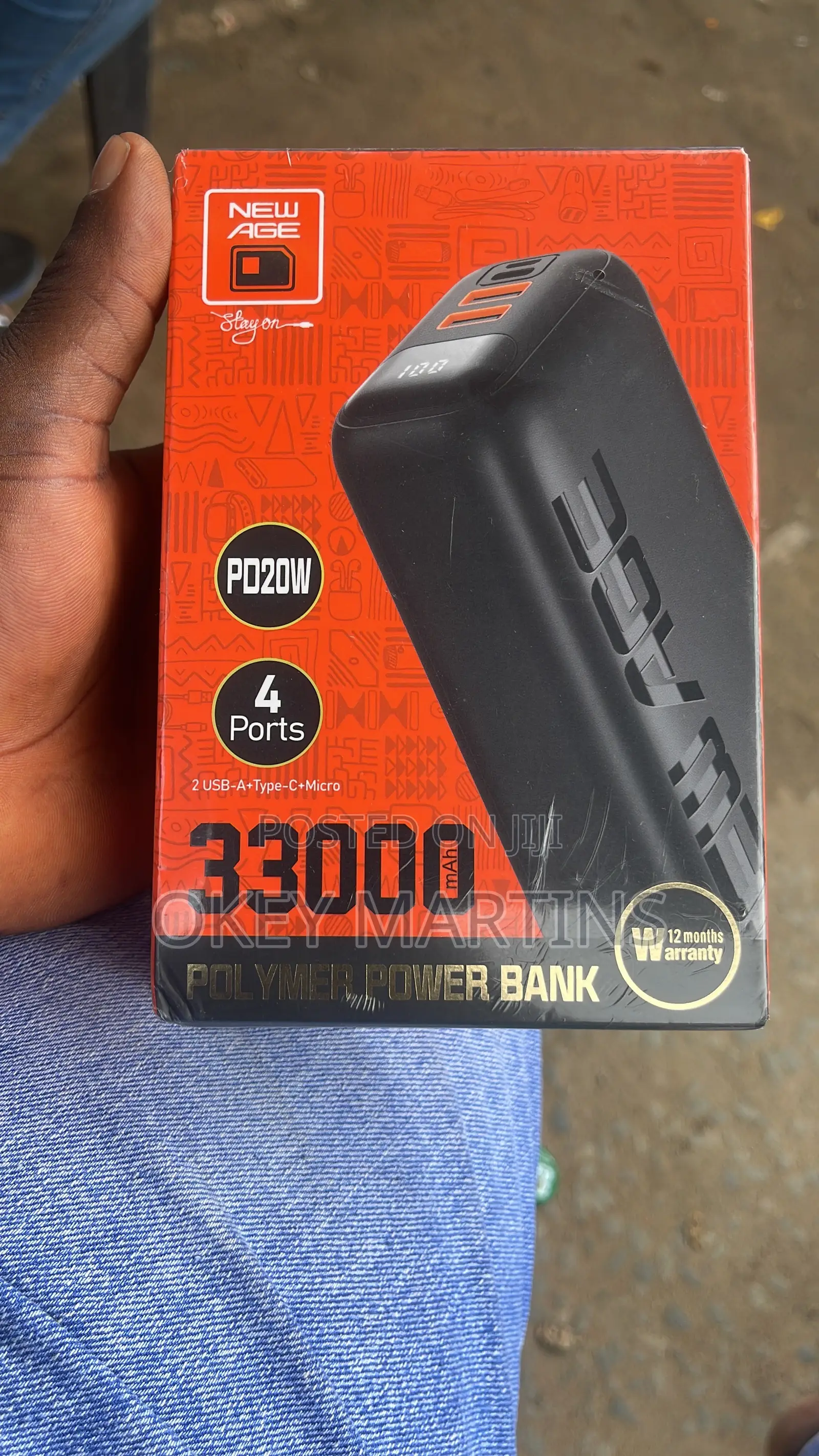 Newage Power Bank 33000mah