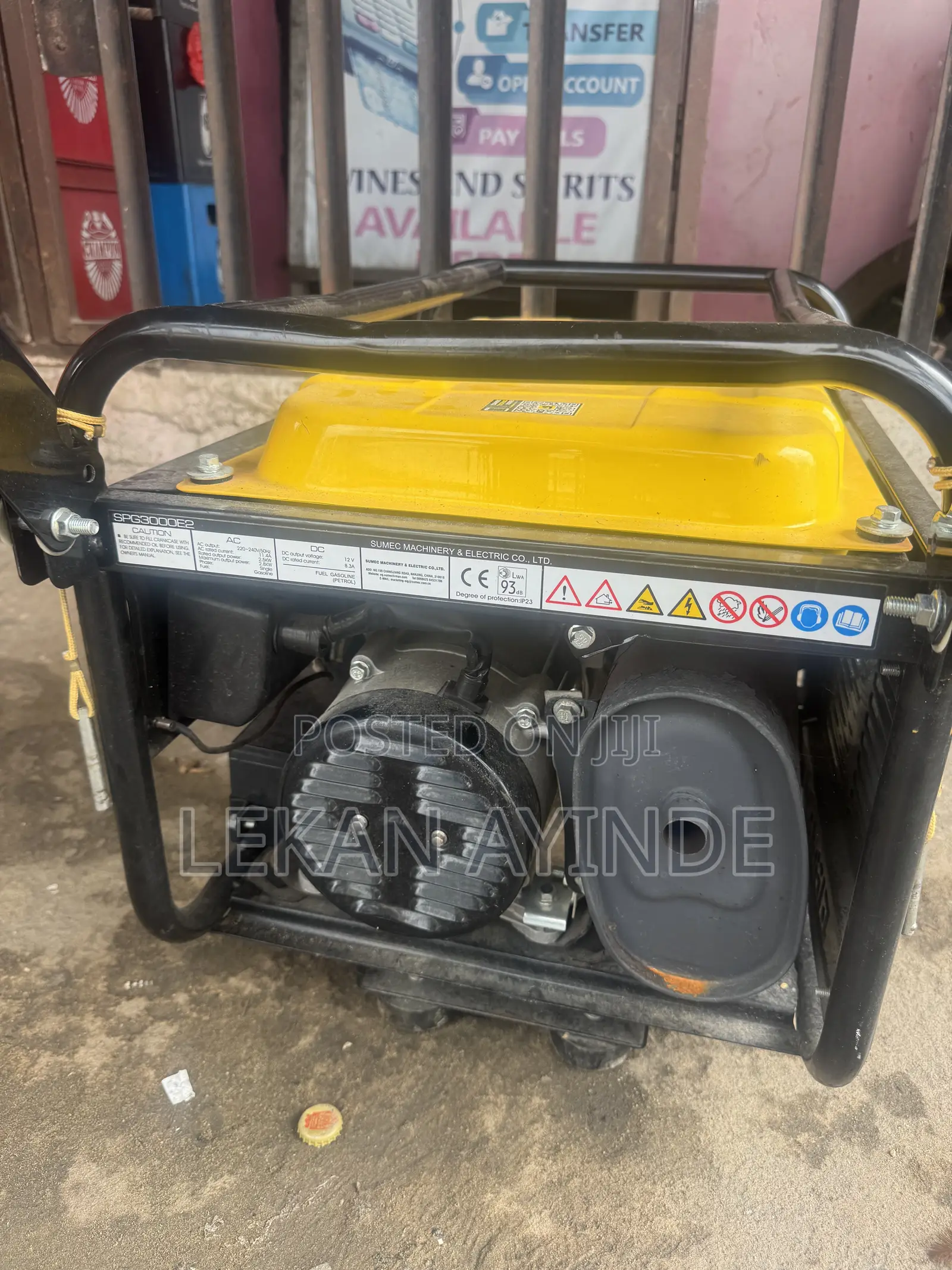 Sumec Firman SPG 3000E2