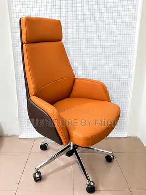 Luxury High Back Executive Ergonomic Office Chair ( Leather).