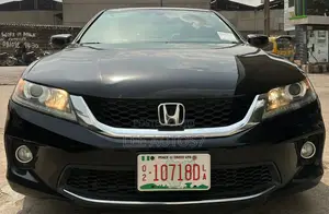 Honda Accord EX-L V-6 2dr Coupe w/Navigation (3.5L 6cyl 6A) 2014 Black